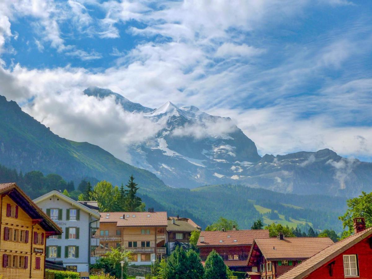 Apartment Eden By Interhome Wengen Luaran gambar
