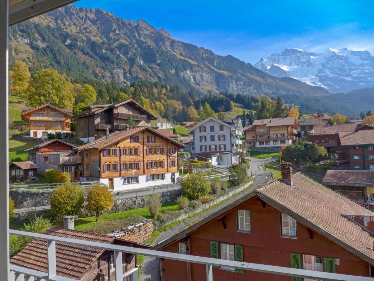 Apartment Eden By Interhome Wengen Luaran gambar